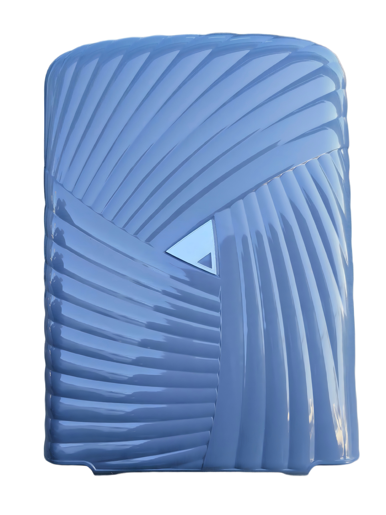 Color AirGlide PP Anti-Burst Zipper Luggage Set shell detail
